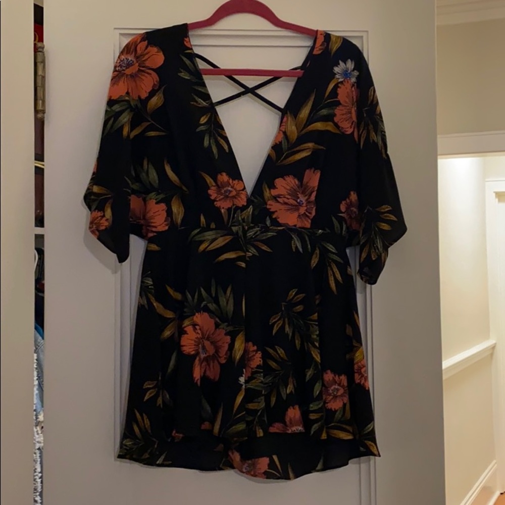 Vici Collection Hawaiian Romper